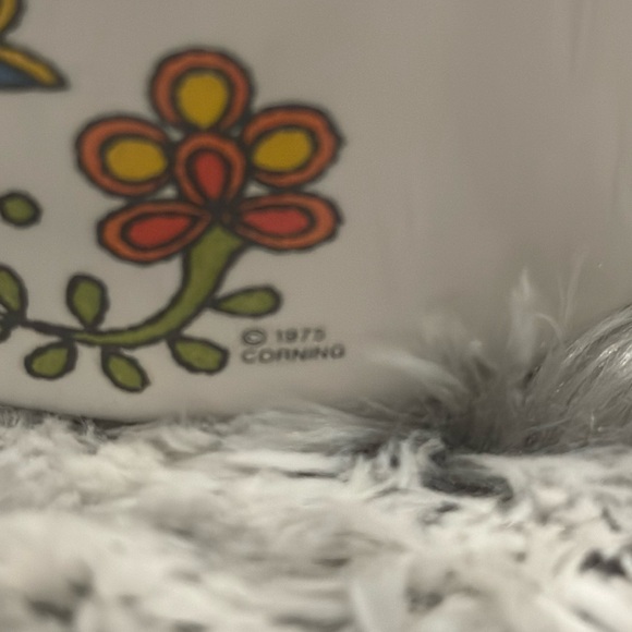 Corning Ware “Country Fair” dated 1975 with lid included; vintage and rare dish - Picture 7 of 10